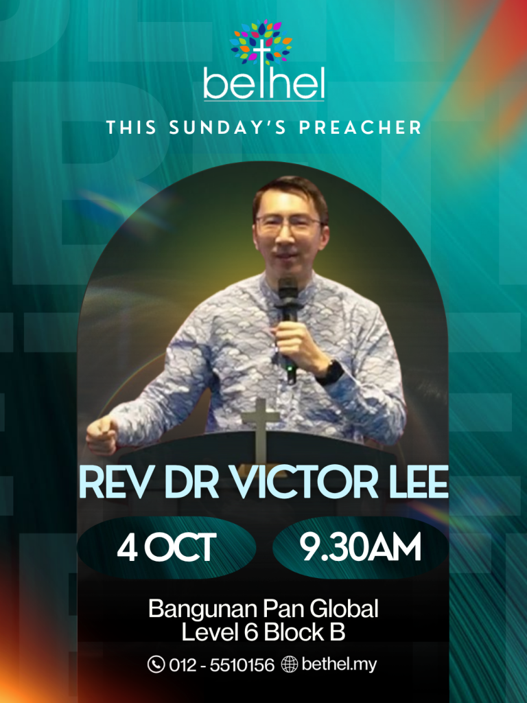 4 Oct Rev Dr Victor Lee Bethel